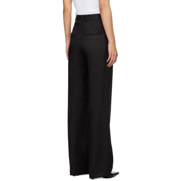  ANINE BING Black Carrie Trousers 241092F087005