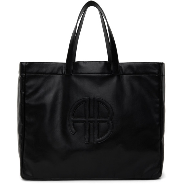  ANINE BING Black Large Rio Tote 242092F049002