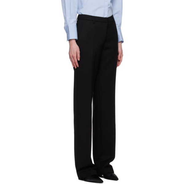  ANINE BING Black Classic Trousers 231092F087012