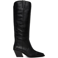ANINE BING Black Tania Tall Boots 242092F115000
