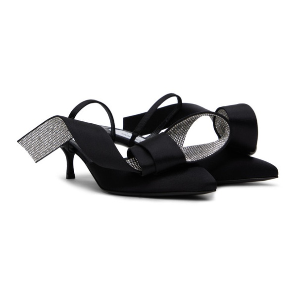  AREA Black Sergio Rossi 에디트 Edition Marquise Heeled Sandals 231372F122001