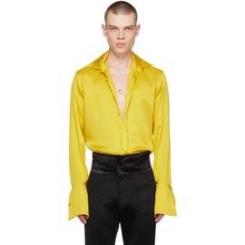 아르투로 오베게로 ARTURO OBEGERO SSENSE Exclusive Yellow Pedro Shirt 231990M192005