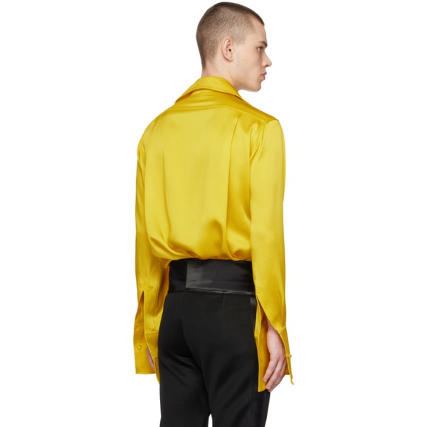  아르투로 오베게로 ARTURO OBEGERO SSENSE Exclusive Yellow Pedro Shirt 231990M192005