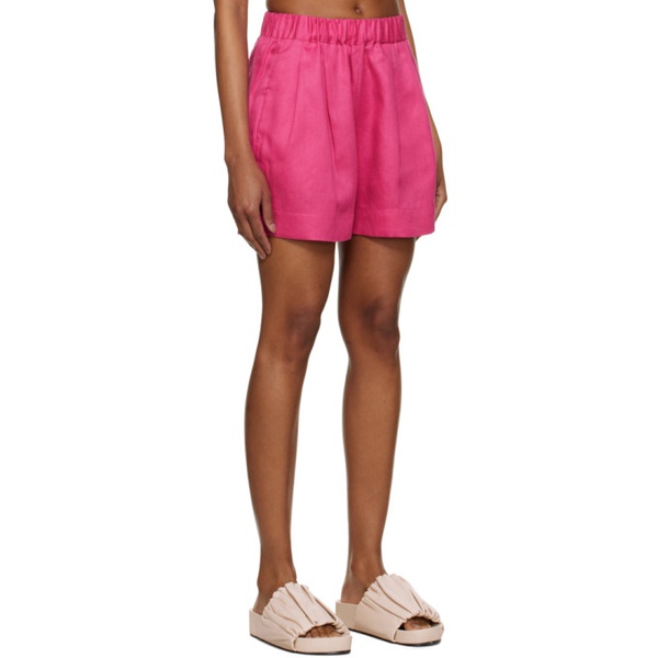  ASCENO Pink Zurich Shorts 231283F088008