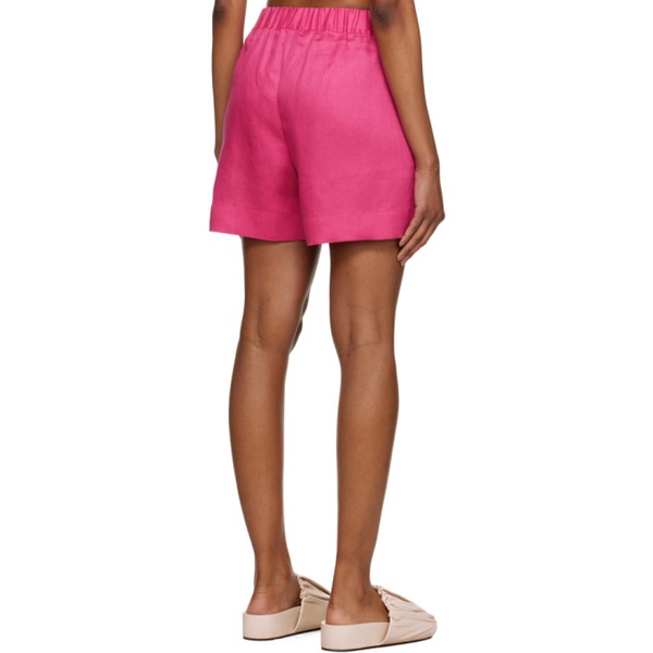  ASCENO Pink Zurich Shorts 231283F088008
