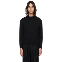 ATON Black Washi Sweater 241142M201000
