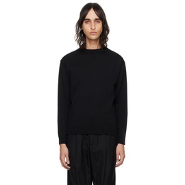 ATON Black Washi Sweater 241142M201000
