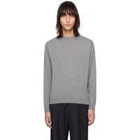ATON Gray Washi Sweater 241142M201001
