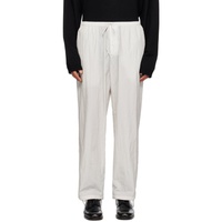 ATON Gray Over Trousers 232142M191021
