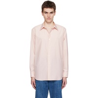 오라리 AURALEE Pink Button Shirt 232484M192011