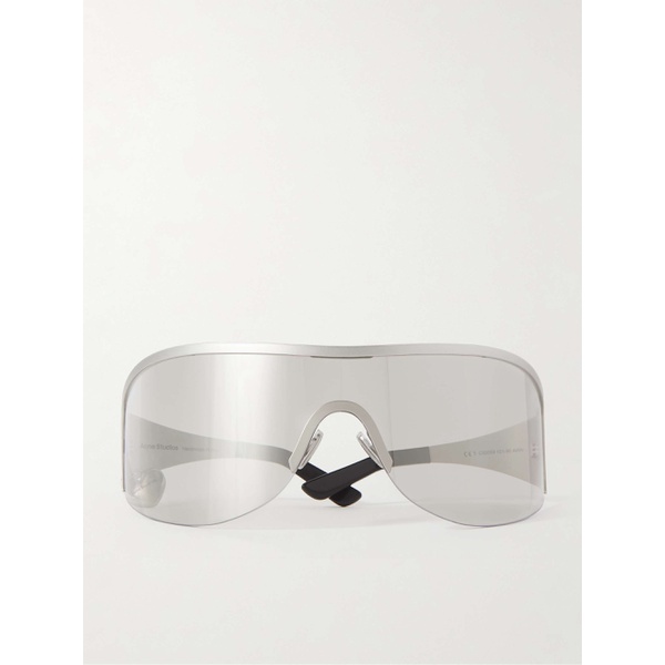 아크네스튜디오 아크네 스튜디오 ACNE STUDIOS Auggi D-Frame Stainless Steel Wrap-Around Sunglasses 1647597330346446