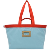 아크네 스튜디오 Acne Studios Blue & Red Nylon Tote 222129M170005