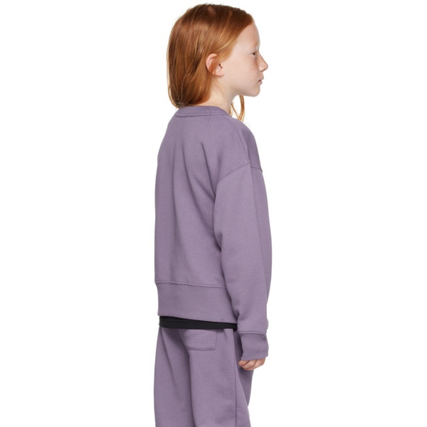 아크네스튜디오 아크네 스튜디오 Acne Studios Kids Purple Patch Sweatshirt 232129M720006