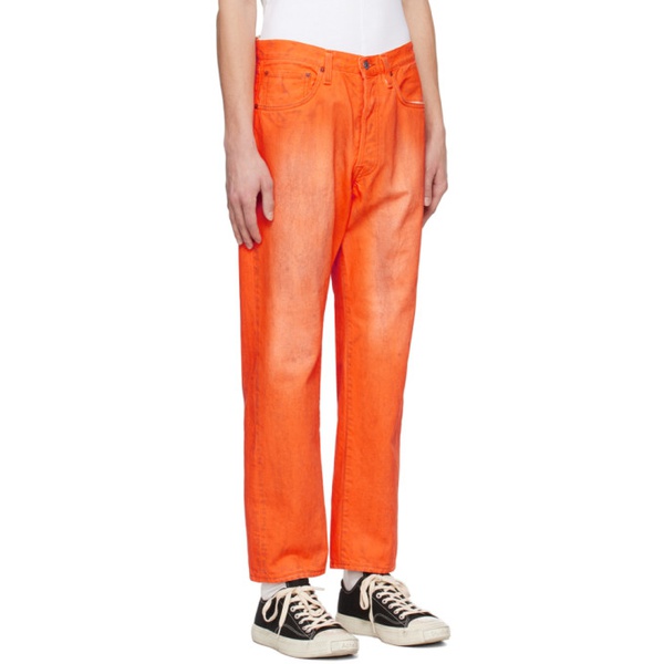 아크네스튜디오 아크네 스튜디오 Acne Studios Orange Relaxed-Fit Jeans 241129M186024