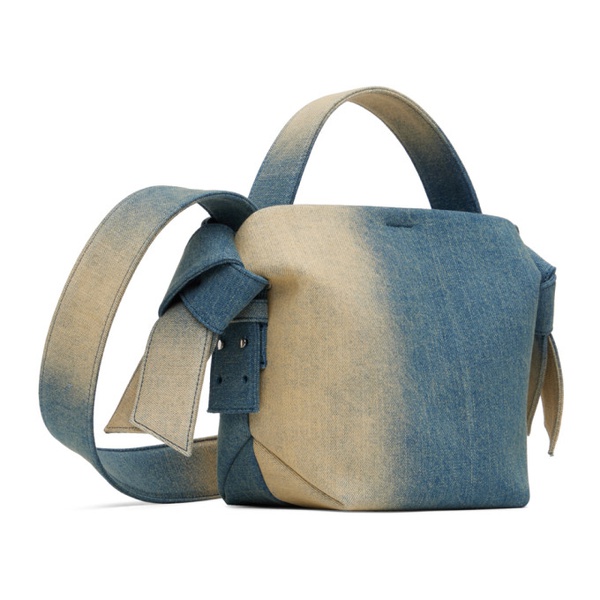 아크네스튜디오 아크네 스튜디오 Acne Studios Blue Musubi Mini Shoulder Bag 241129F048030