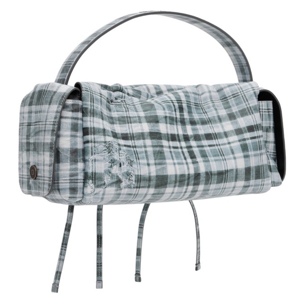 아크네스튜디오 아크네 스튜디오 Acne Studios Blue Multipocket Tea Towel Bag 241129F048043