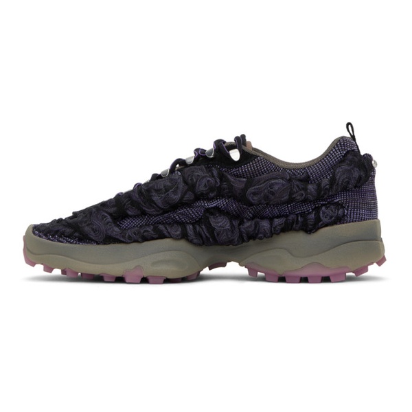 아크네스튜디오 아크네 스튜디오 Acne Studios Purple & Black Bubba Sneakers 231129M237008