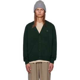 아크네 스튜디오 Acne Studios Green Lightweight Cardigan 232129M200003