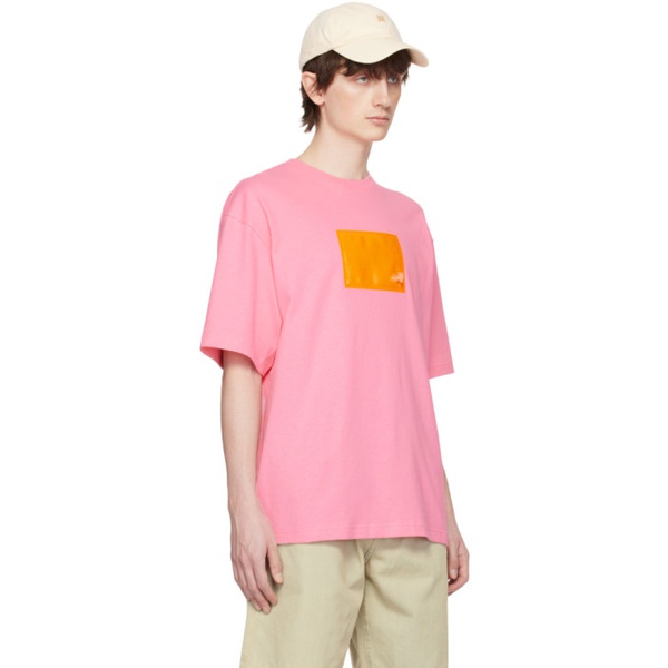 아크네스튜디오 아크네 스튜디오 Acne Studios Pink Inflatable T-Shirt 231129M213031