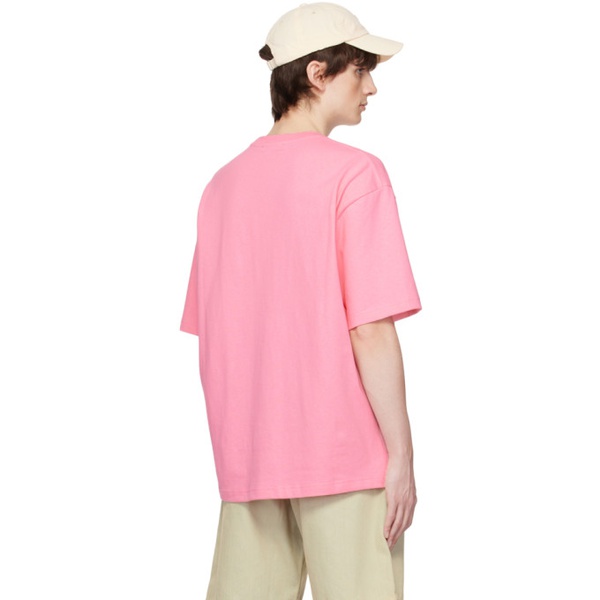 아크네스튜디오 아크네 스튜디오 Acne Studios Pink Inflatable T-Shirt 231129M213031