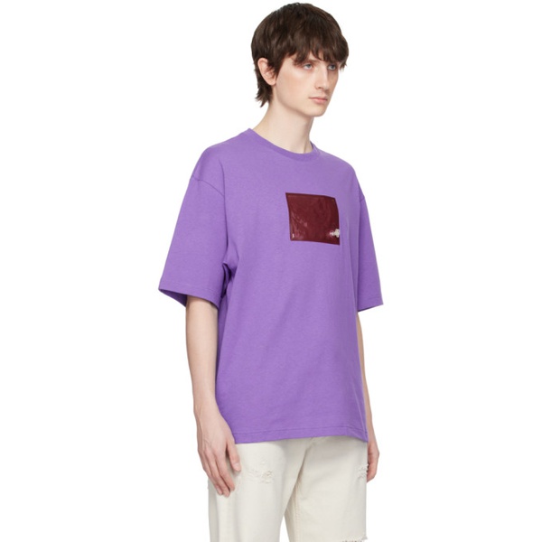 아크네스튜디오 아크네 스튜디오 Acne Studios Purple Inflatable T-Shirt 231129M213032