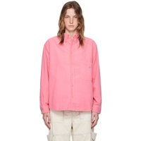 아크네 스튜디오 Acne Studios Pink Corduroy Shirt 242129F109013