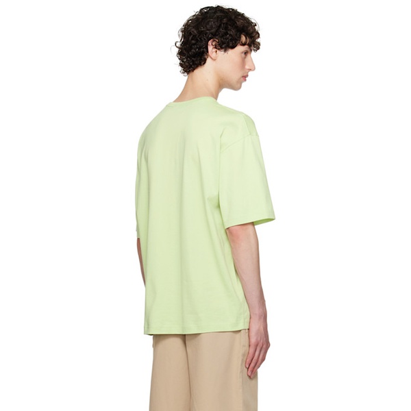 아크네스튜디오 아크네 스튜디오 Acne Studios Green Patch T-Shirt 242129M213004