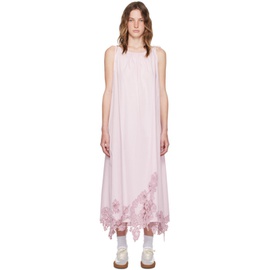 아크네 스튜디오 Acne Studios Pink Strap Maxi Dress 242129F055003