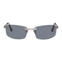 아크네 스튜디오 Acne Studios Silver Tinted Sunglasses 242129F005003