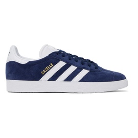 아디다스 오리지널 Adidas Originals Navy Gazelle Sneakers 241751M237064