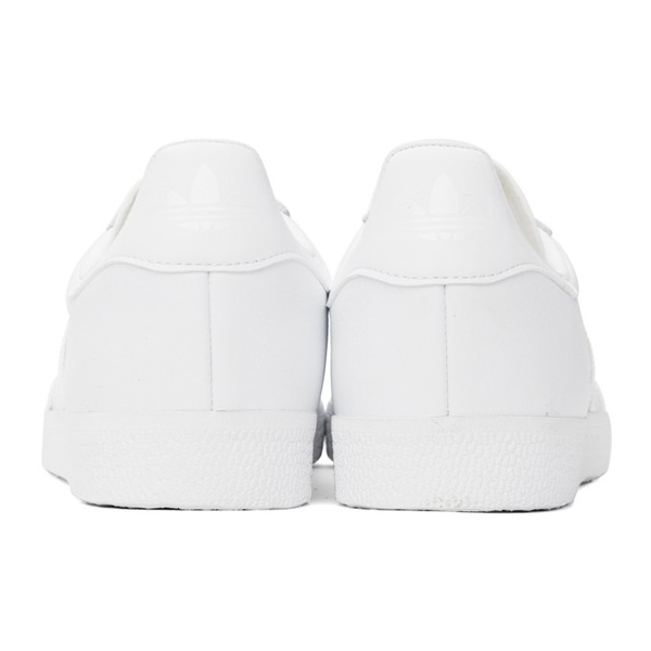아디다스 아디다스 오리지널 Adidas Originals White Gazelle Sneakers 241751M237063