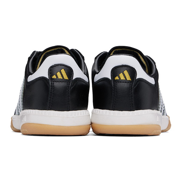 아디다스 아디다스 오리지널 Adidas Originals Black Samba MN Sneakers 241751F128088