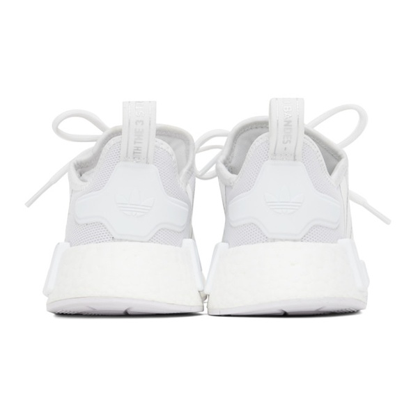 아디다스 아디다스 오리지널 Adidas Originals 오프화이트 Off-White NMD_R1 Primeblue Sneakers 231751F128048
