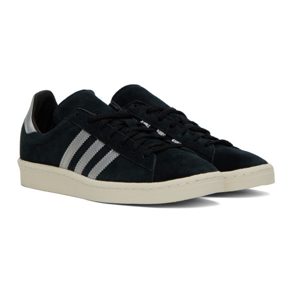 아디다스 아디다스 오리지널 Adidas Originals Black Campus Sneakers 232751F128020