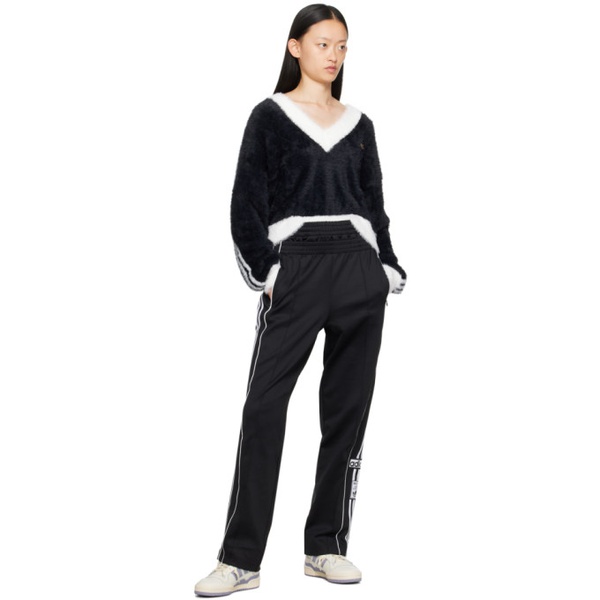 아디다스 아디다스 오리지널 Adidas Originals Black Adibreak Lounge Pants 231751F086003