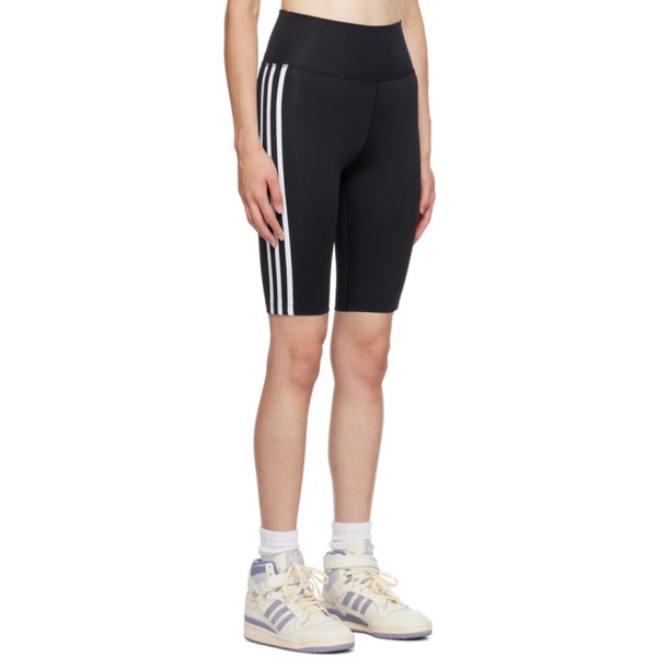 아디다스 아디다스 오리지널 Adidas Originals Black Adicolor Classics Shorts 231751F088001