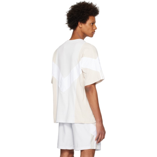 아디다스 아디다스 오리지널 Adidas Originals 오프화이트 Off-White & Beige Rekive T-Shirt 231751M213024