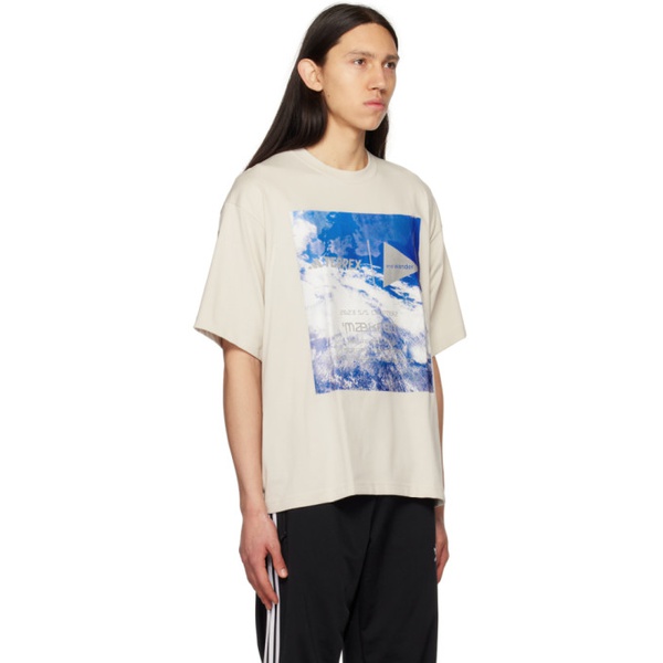 아디다스 아디다스 오리지널 Adidas Originals 오프화이트 Off-White 앤드원더 and wander 에디트 Edition T-Shirt 231751M213057