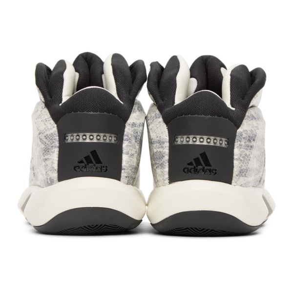 아디다스 아디다스 오리지널 Adidas Originals 오프화이트 Off-White & Black Crazy 1 Sneakers 231751M236006
