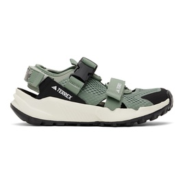 아디다스 오리지널 Adidas Originals Green Terrex Hydroterra Sandals 241751M234014