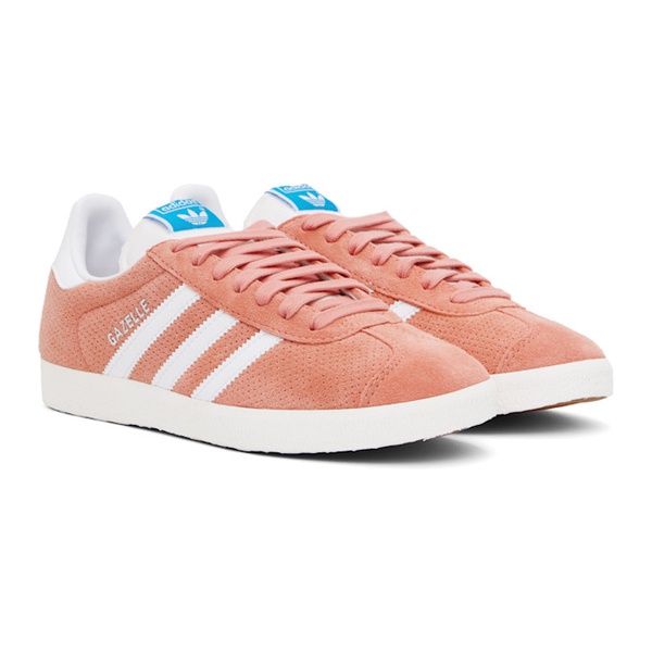 아디다스 아디다스 오리지널 Adidas Originals Pink Gazelle Sneakers 241751M237054