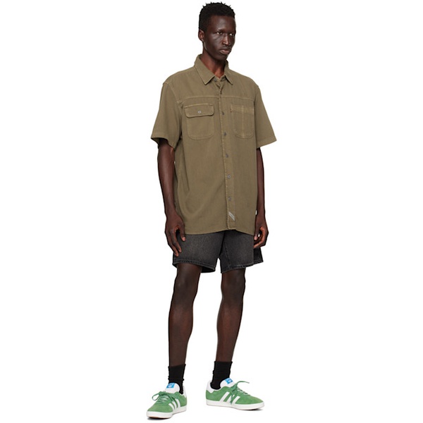 아디다스 아디다스 오리지널 Adidas Originals Green Gazelle Sneakers 241751M237051