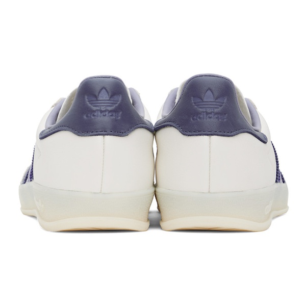 아디다스 아디다스 오리지널 Adidas Originals White Gazelle Indoor Sneakers 241751M237093