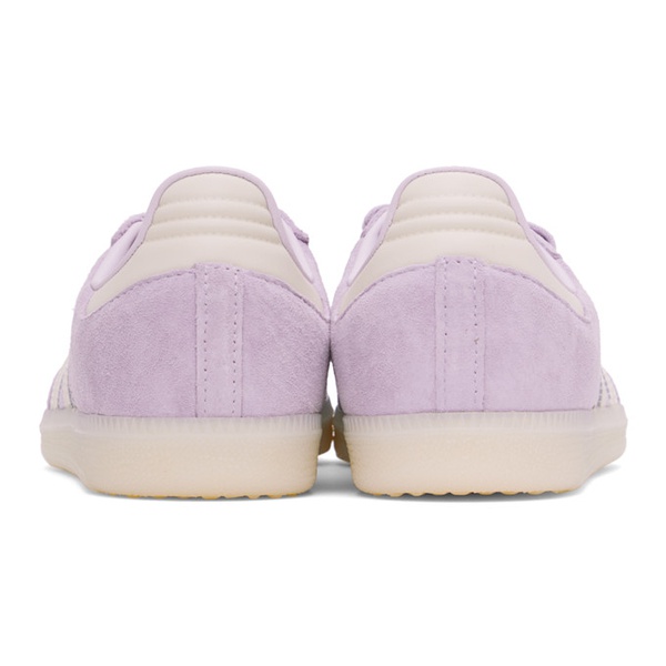 아디다스 아디다스 오리지널 Adidas Originals Purple Samba OG Sneakers 241751M237044