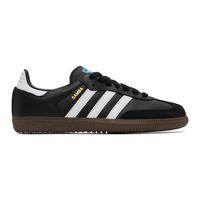 아디다스 오리지널 Adidas Originals Black Samba OG Sneakers 242751F128077