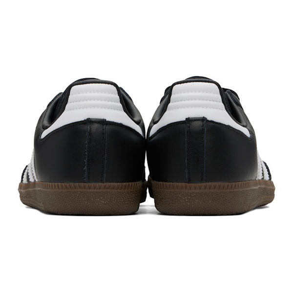 아디다스 아디다스 오리지널 Adidas Originals Black Samba OG Sneakers 242751F128077