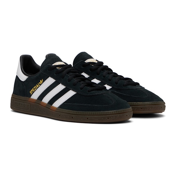 아디다스 아디다스 오리지널 Adidas Originals Black Handball Spezial Sneakers 242751M237006