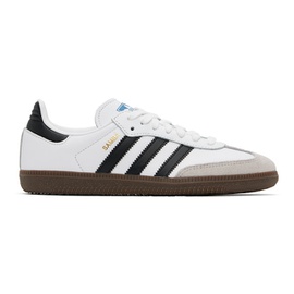 아디다스 오리지널 Adidas Originals White Samba OG Sneakers 242751M237025