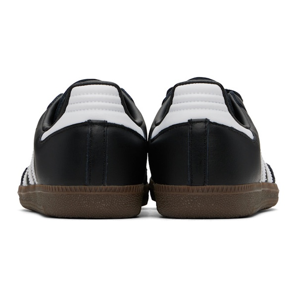 아디다스 아디다스 오리지널 Adidas Originals Black Samba OG Sneakers 242751M237026