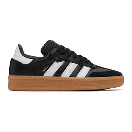 아디다스 오리지널 Adidas Originals Black Samba XLG Sneakers 242751M237030